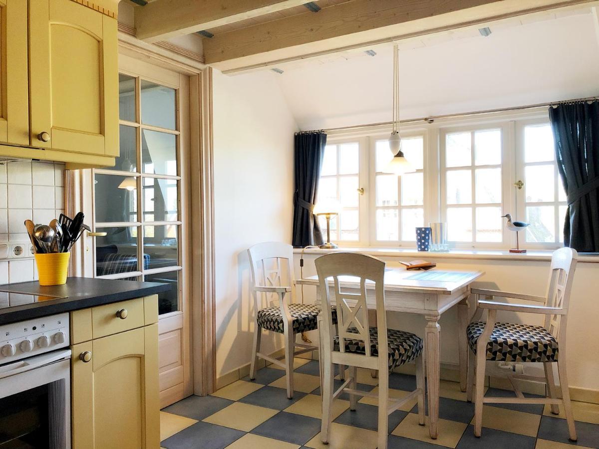 Friesenhof, Haus Hafis, Whg 9 Apartment Nebel Luaran gambar