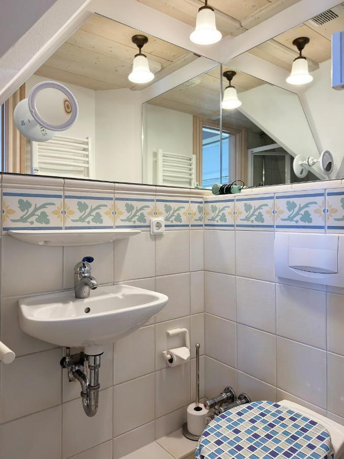 Friesenhof, Haus Hafis, Whg 9 Apartment Nebel Luaran gambar